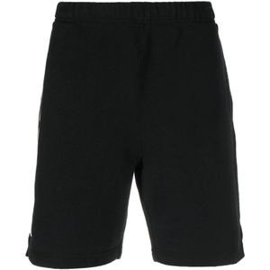 Heron Preston, Korte broeken, Heren, Zwart, L, Hpny Sweatshorts Zwart Maat L