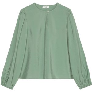 Marc O'Polo, Blouses & Shirts, Dames, Groen, L, Polyester, Losse blouse