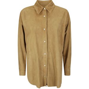 Salvatore Santoro, Shirts Beige, Dames, Maat:S