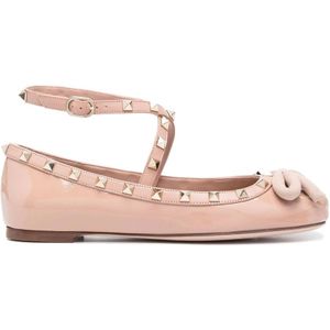 Valentino Garavani, Schoenen, Dames, Roze, 37 EU, Elegante Ballerinas voor Vrouwen