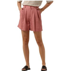Drykorn, Korte broeken, Dames, Roze, W28, Roze Court Shorts voor Zomer