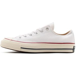 Converse, Schoenen, Heren, Wit, 43 EU, Retro Stijl Canvas Sneakers