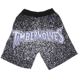 Mitchell & Ness, Korte broeken, Heren, Veelkleurig, M, Wol, NBA Jumbotron Sublimated Basketbalshorts