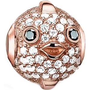 Thomas Sabo, Bead Charm-Einhänger Kugelfisch Fugu Veelkleurig, Dames, Maat:ONE Size