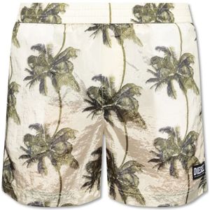 Diesel, Bmbx-Rio zwemshorts Beige, Heren, Maat:XS