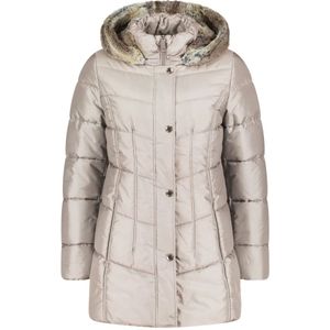 Betty Barclay, Jassen, Dames, Beige, L, Gewatteerde outdoor jas