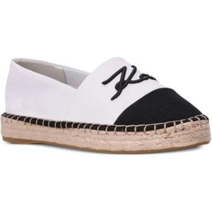 Karl Lagerfeld, Schoenen, Dames, Wit, 41 EU, Kamini duo espadrilles