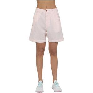 White Sand, Korte broeken, Dames, Roze, L, Stijlvolle Bermuda Shorts
