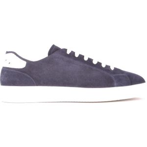 Doucal's, Stijlvolle en comfortabele sneakers Blauw, Heren, Maat:40 EU