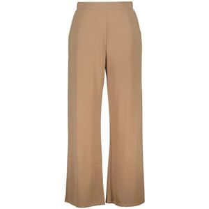 Amélie & Amélie, Broeken, Dames, Beige, 5Xl, Beige Aitana Broek