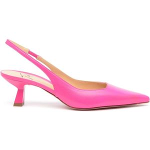 Roberto Festa, Schoenen, Dames, Roze, 36 1/2 EU, Leer, Fuchsia Leren Slingback Arabel