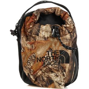 The North Face, Tassen, Heren, Veelkleurig, ONE Size, Bozer Pouch Bosvloerprint/Zwart