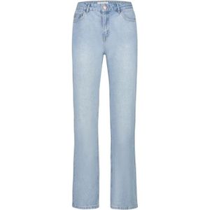 Fabienne Chapot, Jeans, Dames, Blauw, W33 L34, Katoen, Tijdloze Lola Straight Jeans