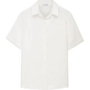 Anine Bing, Witte Bruni Shirt Tops Wit, Dames, Maat:S