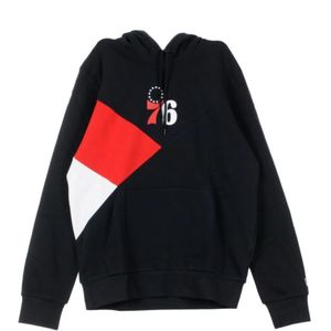 New Era, Sweatshirts & Hoodies, Heren, Zwart, S, Sweatshirt met capuchon nba