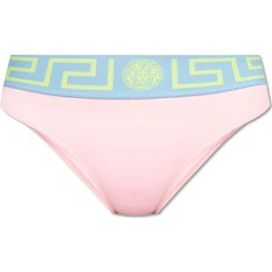 Versace, Badkleding, Dames, Roze, S, Bikini slip