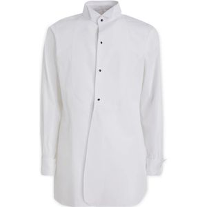 Maison Margiela, Casual overhemden Wit, Heren, Maat:L