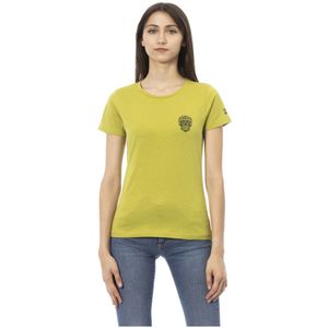 Trussardi, Tops, Dames, Groen, M, T-Shirts