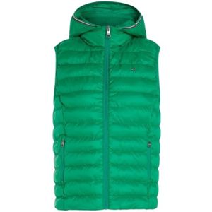 Tommy Hilfiger, Jassen, Dames, Groen, M, Polyester, Vests