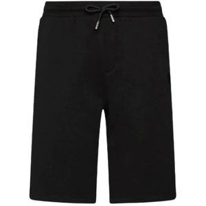 Karl Lagerfeld, Korte broeken, Heren, Zwart, M, Katoen, Shorts