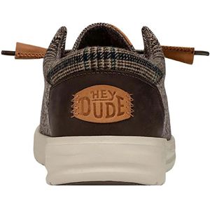 Hey Dude, Schoenen, Heren, Bruin, 41 EU, Wally Schoenen