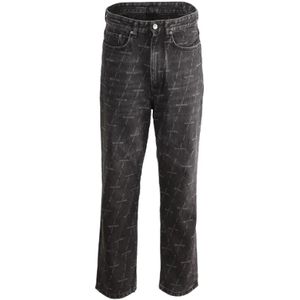 Balenciaga Vintage, Pre-owned Cotton jeans Zwart, Dames, Maat:S