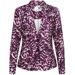 &Co Woman, Dakota Random Spot Blazer Veelkleurig, Dames, Maat:XL