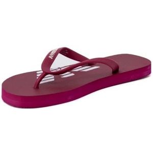 Emporio Armani, Schoenen, Dames, Rood, 37 EU, Rode Rubberen Slippers Vrouwen Lente/Zomer