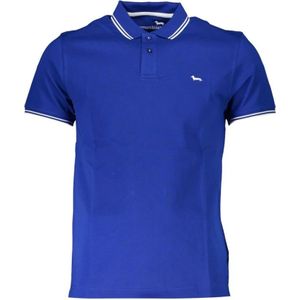 Harmont & Blaine, Tops, Heren, Blauw, L, Katoen, Polo Shirts