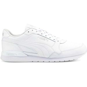 Puma, Schoenen, Heren, Wit, 43 EU, Runner V3 Witte Sneakers