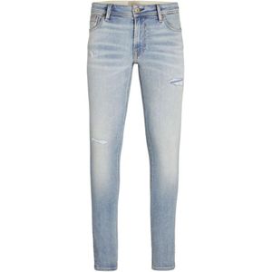 Jack & Jones, Jeans, Heren, Blauw, W36 L34, Denim, Slim Fit Skinny Denim Jeans