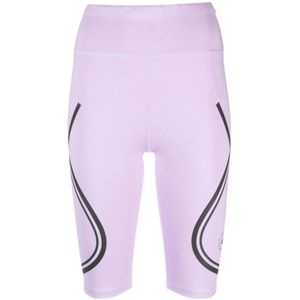 Adidas by Stella McCartney, Sport, Dames, Paars, M, Polyester, Lila True Pace Hardloop- en Fietsbroek