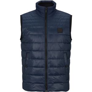 Hugo Boss, Jassen, Heren, Blauw, 2Xl, Donkerblauwe Odeno Bodywarmer