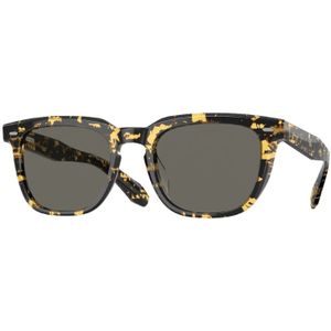 Oliver Peoples, Vintage-geïnspireerd Gedurfd Zonnebrilmodel Bruin, unisex, Maat:ONE Size