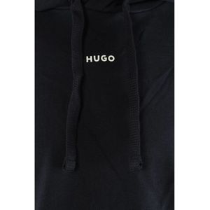 Hugo Boss, Sweatshirts & Hoodies, Heren, Blauw, S, Katoen, Blauwe Katoenen Sweater voor Heren