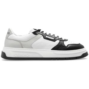 Iceberg, ‘Clock V2’ sneakers Wit, Heren, Maat:43 EU