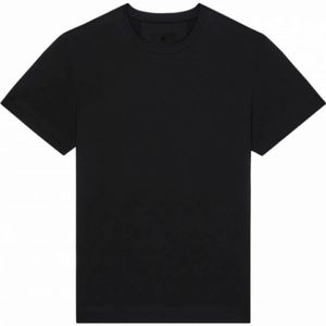 Givenchy, Slim Fit T-Shirt van Katoen Zwart, Heren, Maat:S