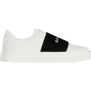 Givenchy, Schoenen, Heren, Veelkleurig, 39 EU, Wit/Zwart City Sport Sneakers