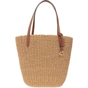 Coach, Shopper tas Beige, Dames, Maat:ONE Size