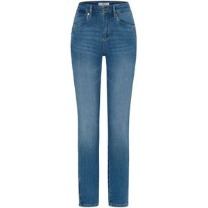 Brax, Jeans, Dames, Blauw, 2Xl, Katoen, Moderne Skinny Fit 6/8 Lengte Jeans voor Dames