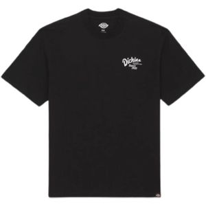 Dickies, Korte Mouw Raven T-shirt (Zwart) Zwart, Heren, Maat:XL