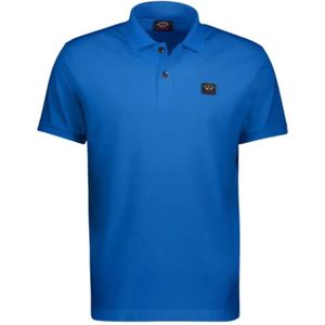 Paul & Shark, Tops, Heren, Blauw, M, Katoen, Polo Shirt