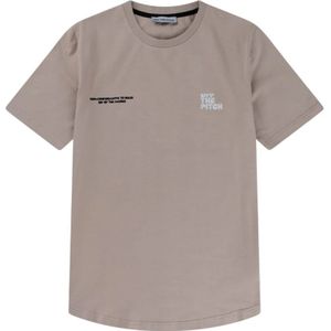 Off The Pitch, Roze Division T-Shirt Heren Roze, Heren, Maat:L