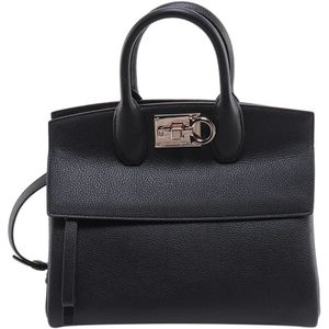 Salvatore Ferragamo, Handbags Zwart, Dames, Maat:ONE Size