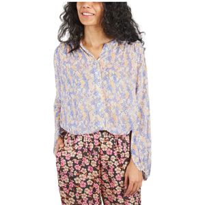 Second Female, Blouses & Shirts, Dames, Veelkleurig, M, Bloemen Poppi Shirt