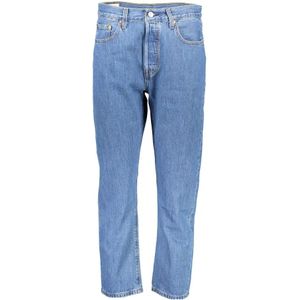 Levi's, Jeans, Dames, Blauw, W24 L26, Katoen, Tijdloze Blauwe Katoenen Jeans voor Vrouwen