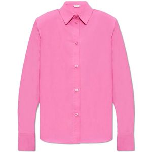 Gestuz, Blouses & Shirts, Dames, Roze, L, Katoen, Cyma GZ shirt