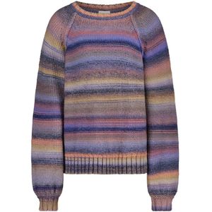 Jane Lushka, Paarse Pullover | Gemaakt in Europa Paars, Dames, Maat:M