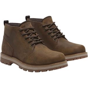 Timberland, Schoenen, Heren, Bruin, 43 EU, Leer, Bruine Waterdichte Chukka Laars