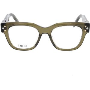 Dior, Glasses Groen, Dames, Maat:ONE Size